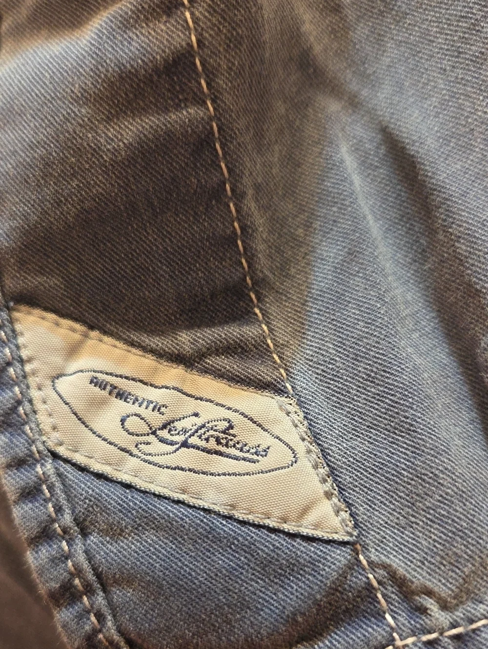 Vintage Levi's Denim Shirt Men's Large Blue 100% Cotton Western Workwear Grunge